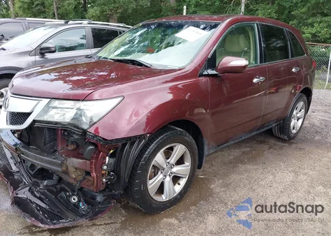 2012 Acura Mdx Technology from USA, damaged, VIN 2HNYD2H30CH521893